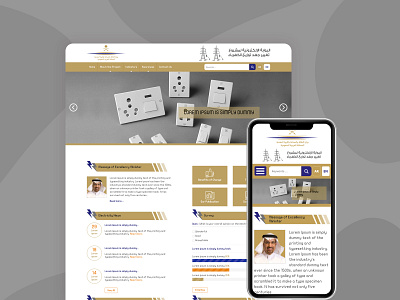 Website for Ministry of energy industry animation arabic design branding color design designer designs dribbble electricity energy identity minimal typography ui ux web web design webdesign website website design