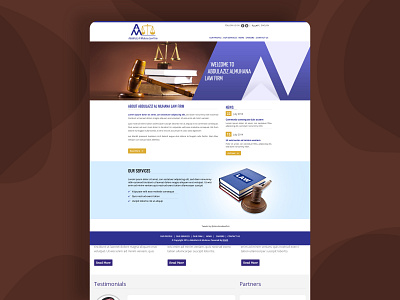 Website for law firm animation arabic design branding design designer designs dribbble flat identity minimal type typography ui uidesign ux uxdesign web webdesign website website design