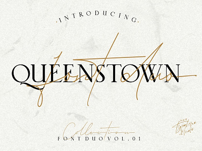 Queenstown Font Duo Cover 1