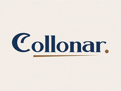 Collonar serif typeface