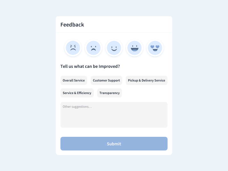 Feedback Interaction Design animation design emojis feedback graphic illustration interaction support ui ux website design wireframe