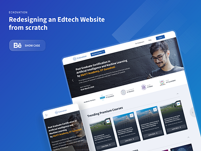 Redesigning an Edtech Website from scratch