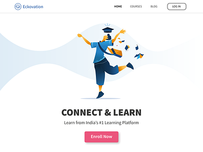 Education Website art banner character design graphic illustration ui website