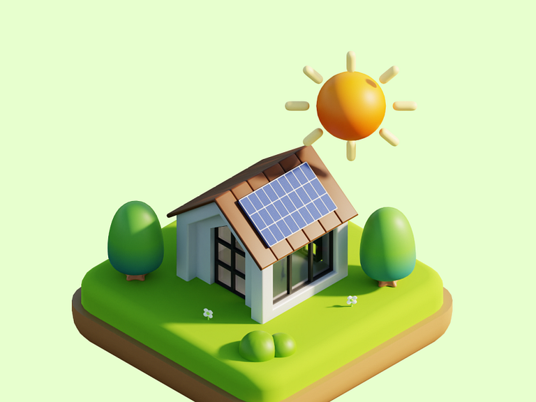 Eco Green Energy - 3D Illustration by M Wildan Cahya Syarief on Dribbble