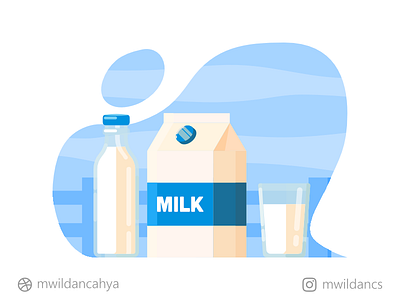 This is Milk. Obviously. affinity designer artwork concept creative design flat flat design flat illustration icon icon illustration illustration illustrator madeinaffinity milk solid vector vector art vector illustration vector inspiration