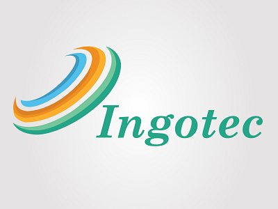 Ingotec Logo branding logo typography vector