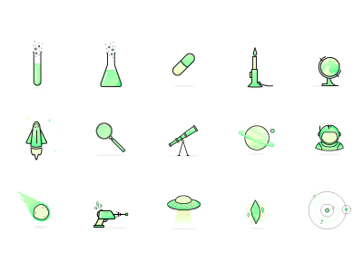 Space & Science Icons free iconography icons science space