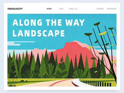 Landscape banner