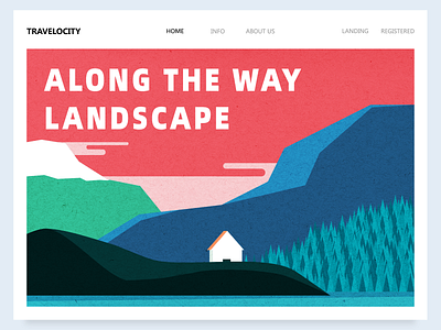 Landscape banner