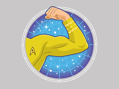 Live Long and Prosper fitness frontier muscle prosper space trek