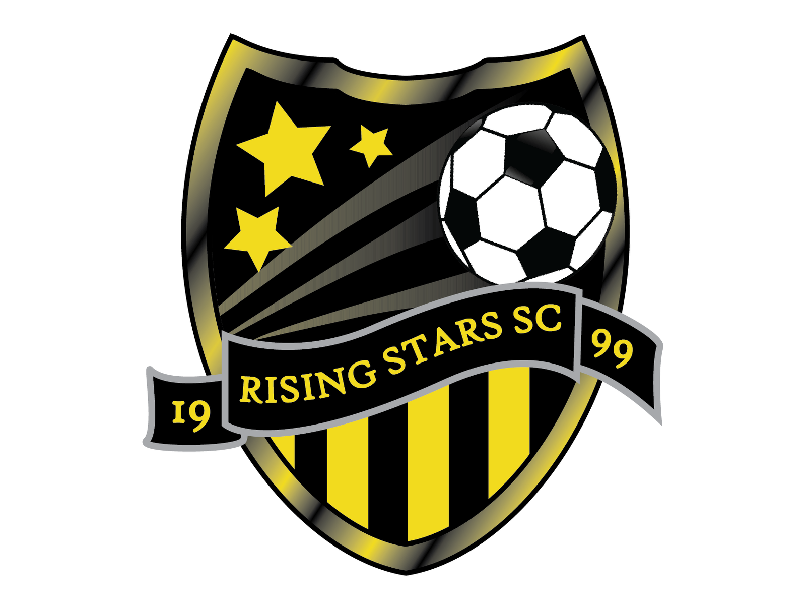 Rising Stars Soccer Club Logo by Susan Moshier on Dribbble
