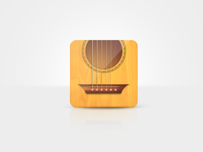 Guitar Tuner icon design interface design user interface