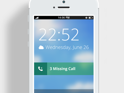 Iphone Home Screen interface design user interface