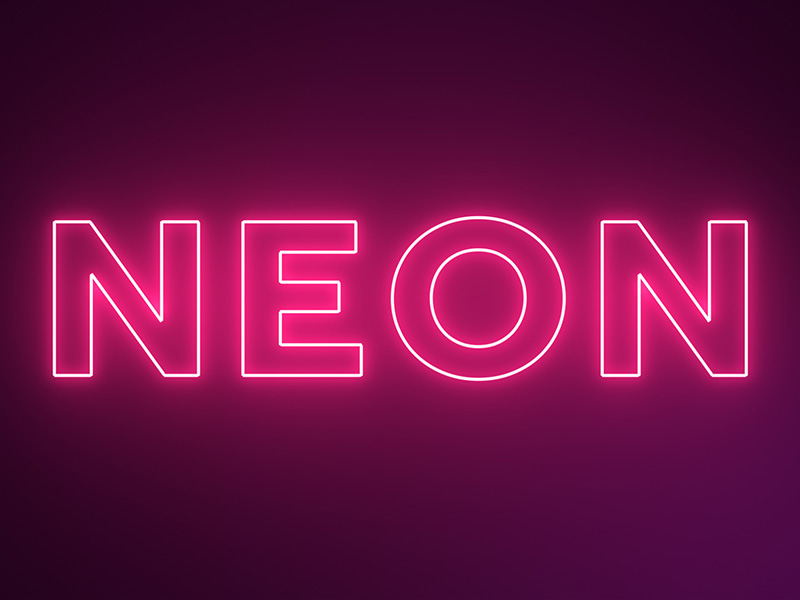 neon picture tutorial