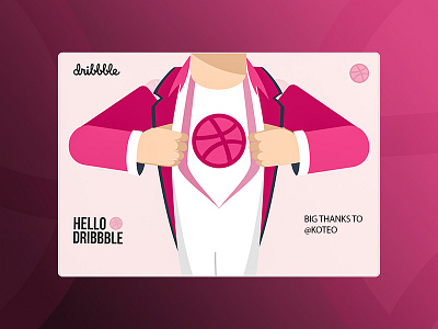 Dribbble First Shot