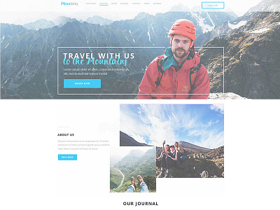 Travel Website Template !