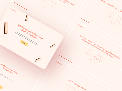 New Project Design concept dribbble ecommerce flat health interface minimal modern trending typography ui website