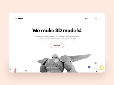 Ecommerce 3D Model Website