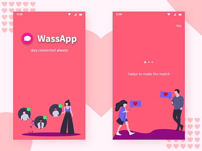 Dating App Part 1 @daily ui @design @ui @uidesign @uiux @uiux design @uxdesign @xd