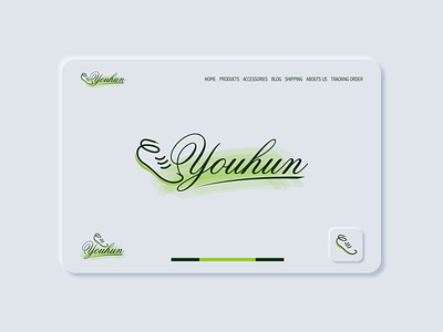 Youhun branding creative design flat icon illustration kampon khan logo typography vector