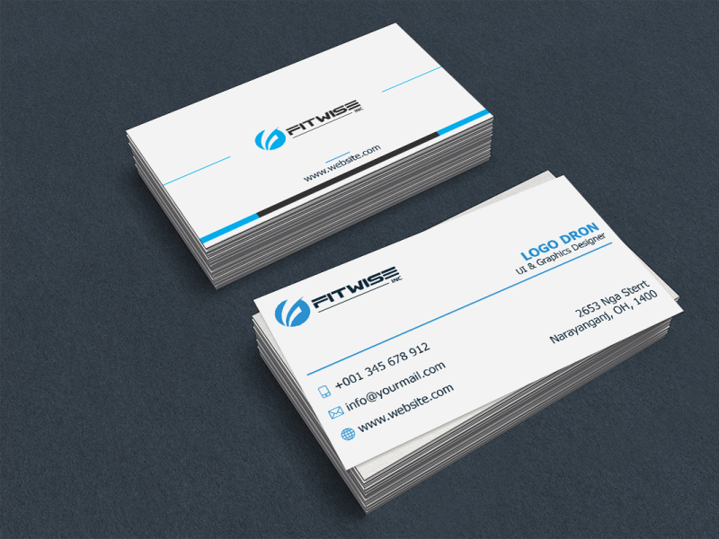 corporate business card by Kampon Khan on Dribbble
