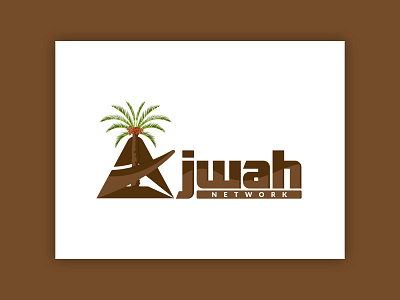 Ajwah behance brand branding design flat icon kamponkhan logo logo design typography vector