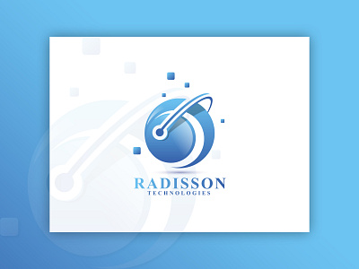 Radisson Tecnologies branding creative design flat icon illustration kampon khan logo ui vector