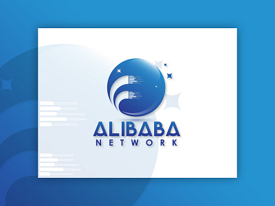 Alibaba Network behance branding creative design flat illustration kampon khan logo ui vector