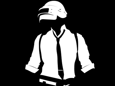 Minimalist PUBG wallpaper