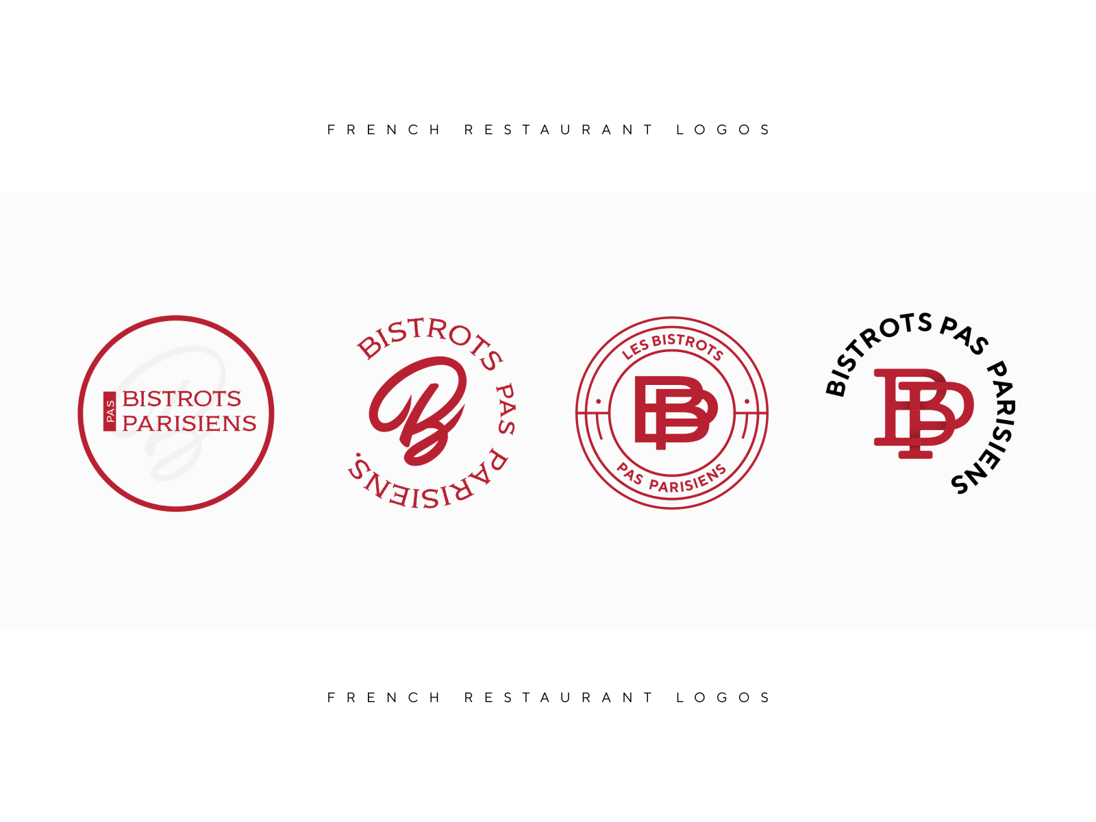 Branding - Logo Bistrot by Anastasiia Shemelieva on Dribbble