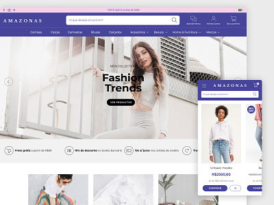 Theme Amazonas - Tiendanube / Nuvemshop design ecommerce ecommerce design layouts themes ui ux web