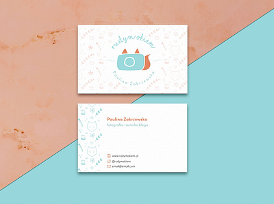 Rudym Okiem Branding branding business card business card design logo pattern pattern design patterns visual identity