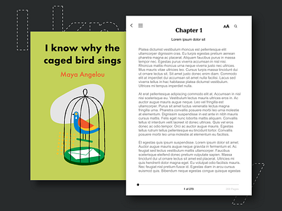 Daily UI-Pagination Interface for an Ebook