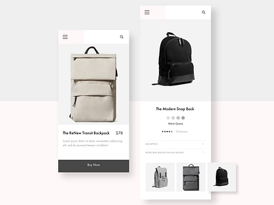 UI Daily - Product Page