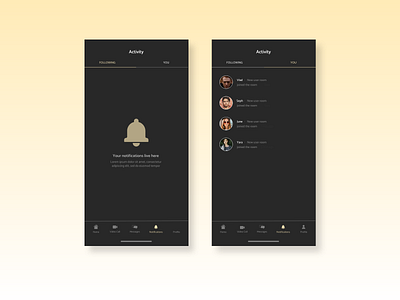 Daily UI - Activity Feed