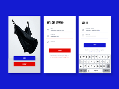 Ecomm Sign Up Page- Daily UI