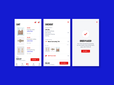 Checkout pages -Daily UI CHallenge