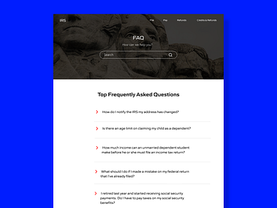 FAQ Page - UI Daily dailyui dailyuichallenge design digital marketing graphic design typography ui ux