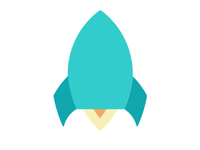 Bigreach Rocket Spinner gif animated animation gif logo rocket