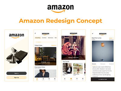 Amazon Redesign Concept