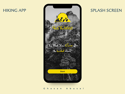 Hiking App Concept design hiking mobile ui mountain ui ui ux ux ux design