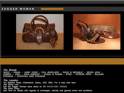 Store Slider [Displaying Woman Collection]