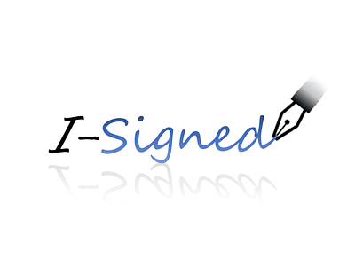 isigned logo digital-signature logo old-work