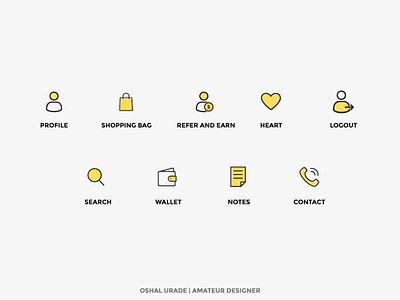 E commerce shop Icons