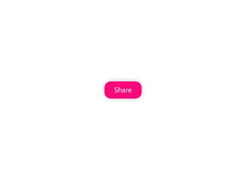 Daily UI 010 - Social Share Animation! adobe xd after effects dailyui