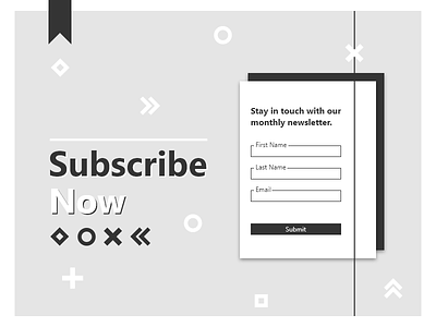 Daily UI 026 - Subscribe!