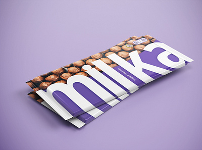 Dribbble challenge chocolate wrapper brand candy challenge chocolate dribbble hazelnut milka packaging purple ui wrapper