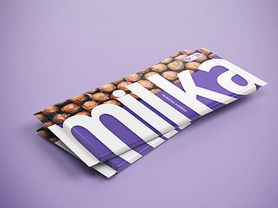 Dribbble challenge chocolate wrapper