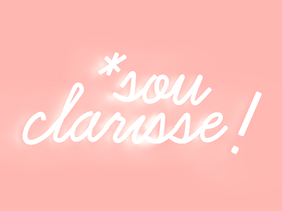 [LOGO] SouClarisse – Social Media Visual Identity branding id visual social media souclarisse youtube