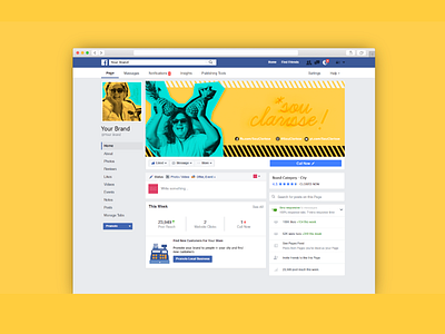 SouClarisse – Social Media Visual Identity branding facebook social media souclarisse visual identity youtube